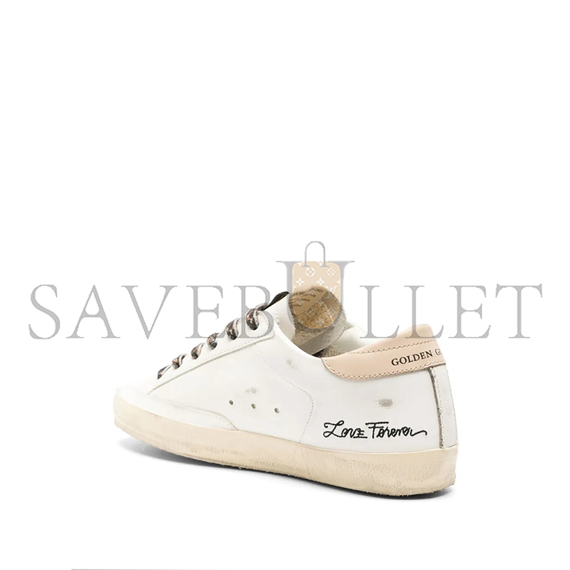 g01den G003e s*per-star leather sneakers